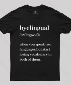Bilingual Definition Geek T-Shirt