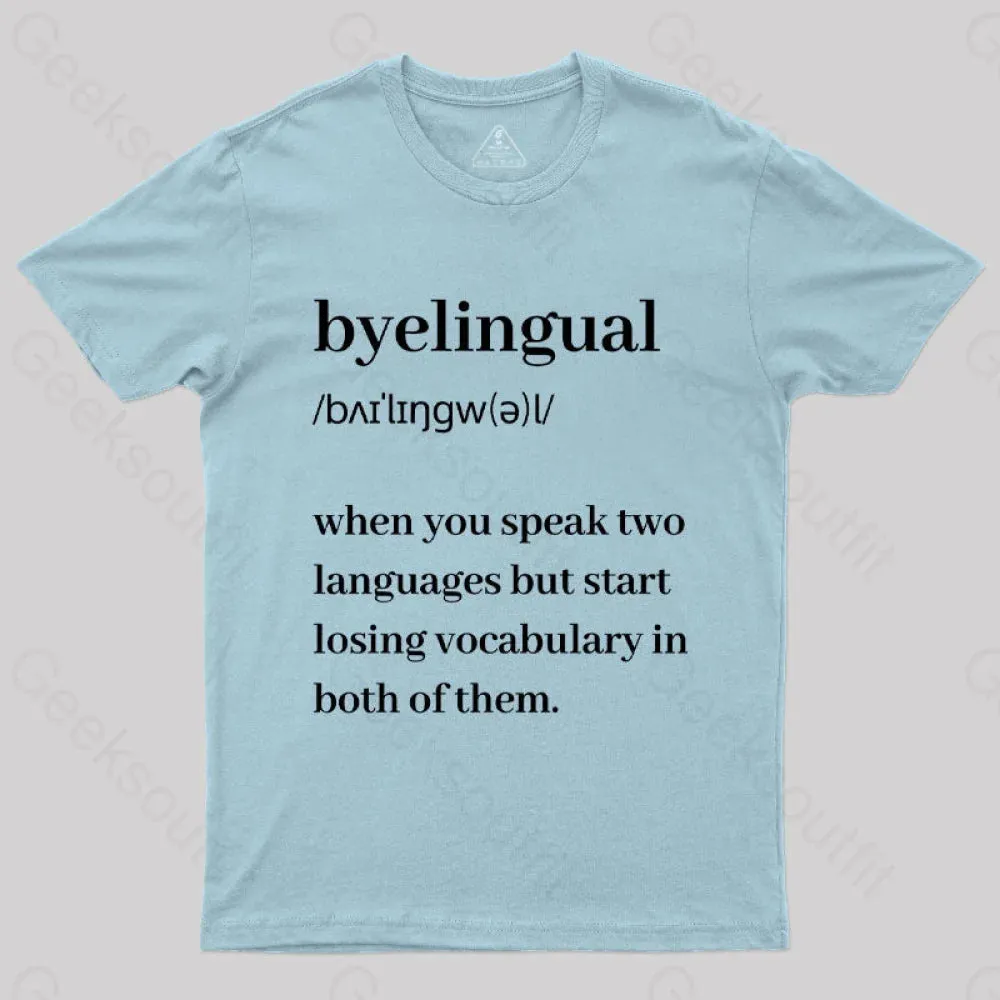 Bilingual Definition Geek T-Shirt - Image 9