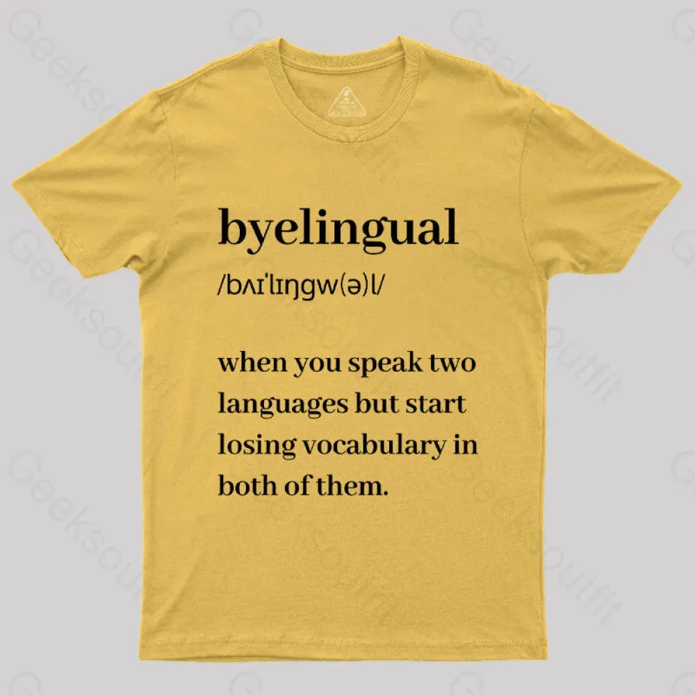 Bilingual Definition Geek T-Shirt - Image 6