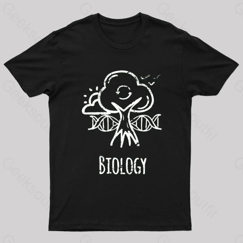 Biology Tree Nerd T-Shirt - Image 2