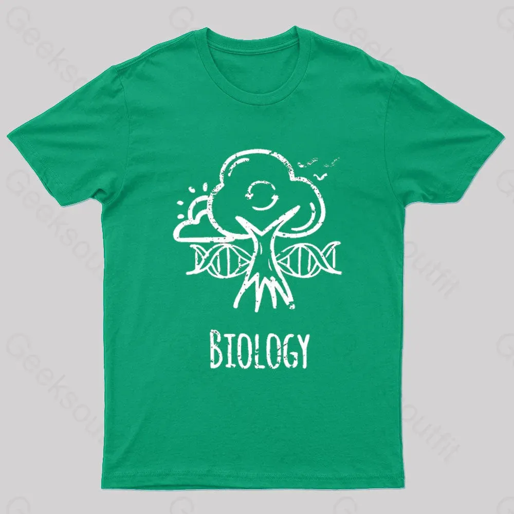 Biology Tree Nerd T-Shirt - Image 4