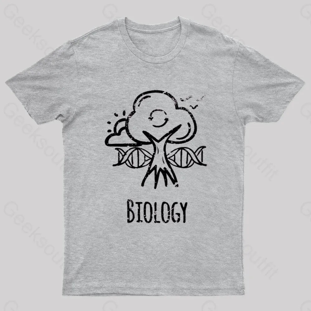 Biology Tree Nerd T-Shirt - Image 7