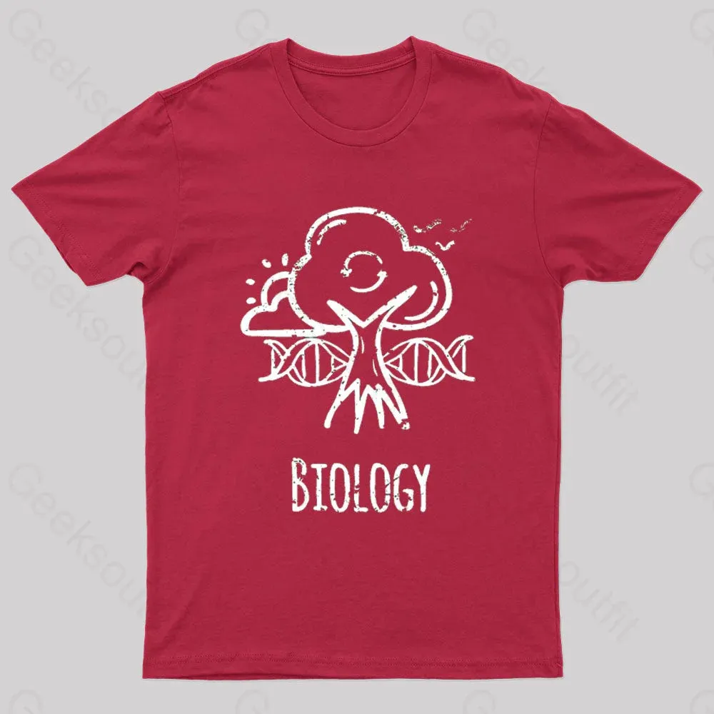 Biology Tree Nerd T-Shirt - Image 5