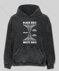 Black Hole Washed Hoodie