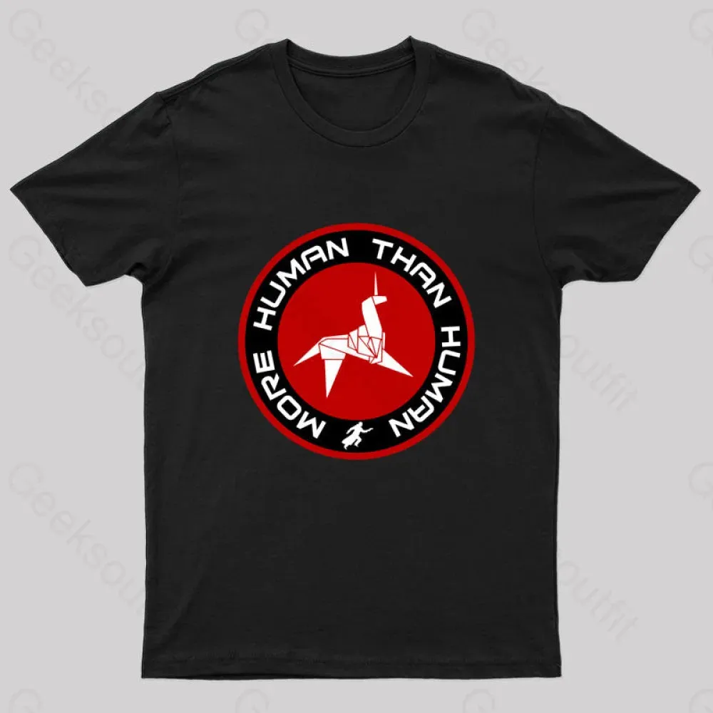 Blade Runner More Human Than Human Geek T-Shirt - Image 3
