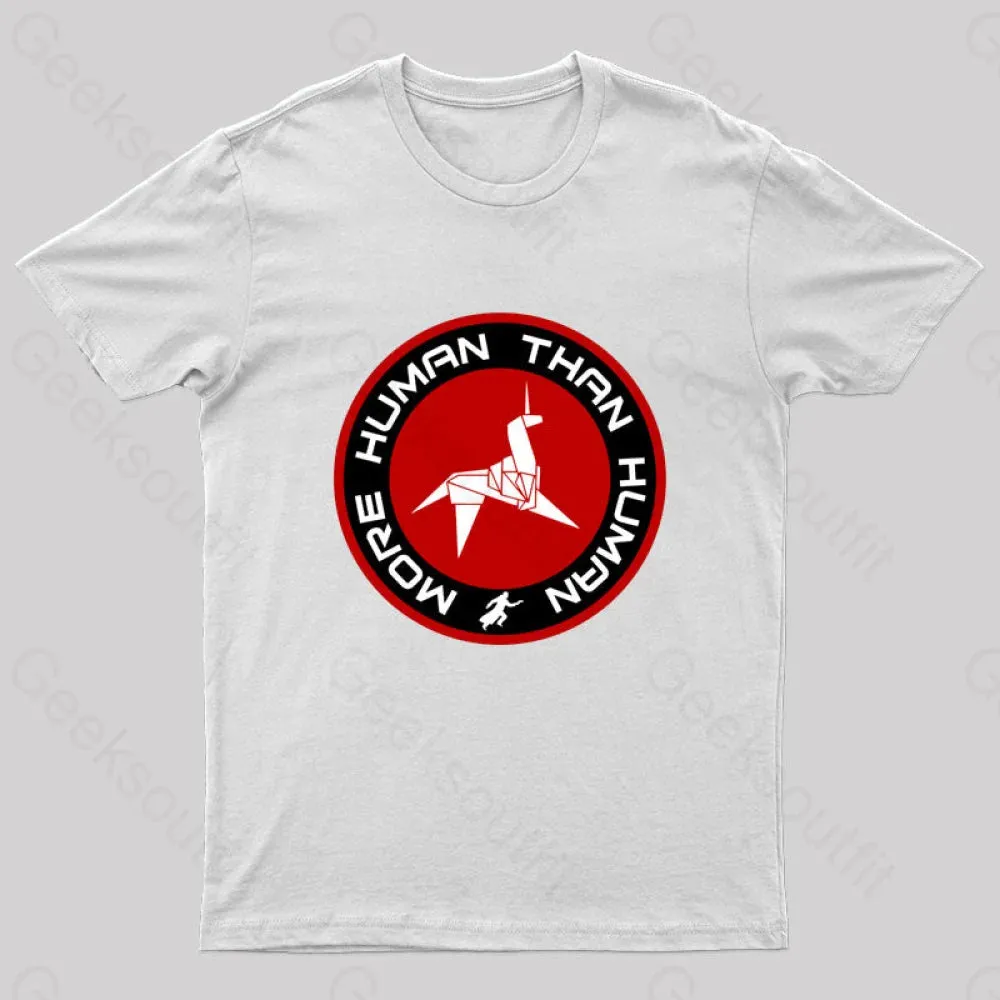 Blade Runner More Human Than Human Geek T-Shirt - Image 7