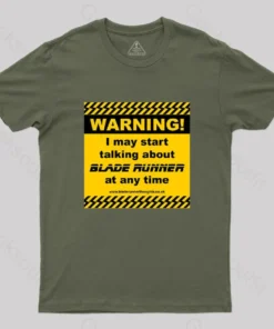 Blade Runner Warning 01 T-Shirt