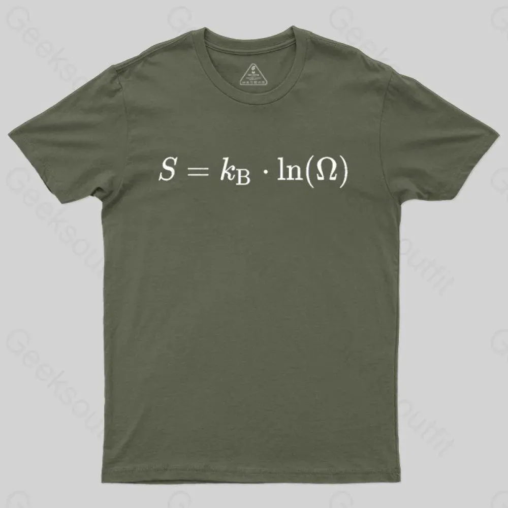 Boltzmann Entropy, statistical physics and thermodynamics T-shirt - Image 4