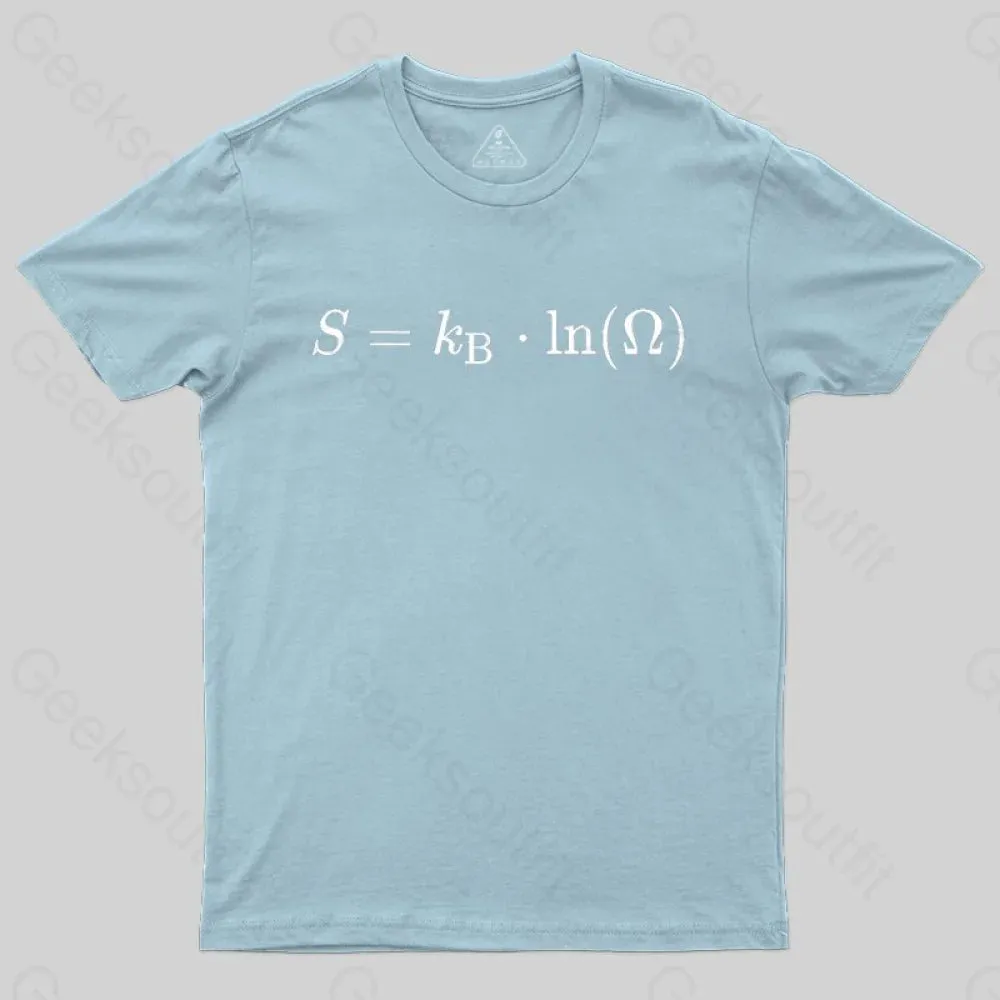 Boltzmann Entropy, statistical physics and thermodynamics T-shirt - Image 6
