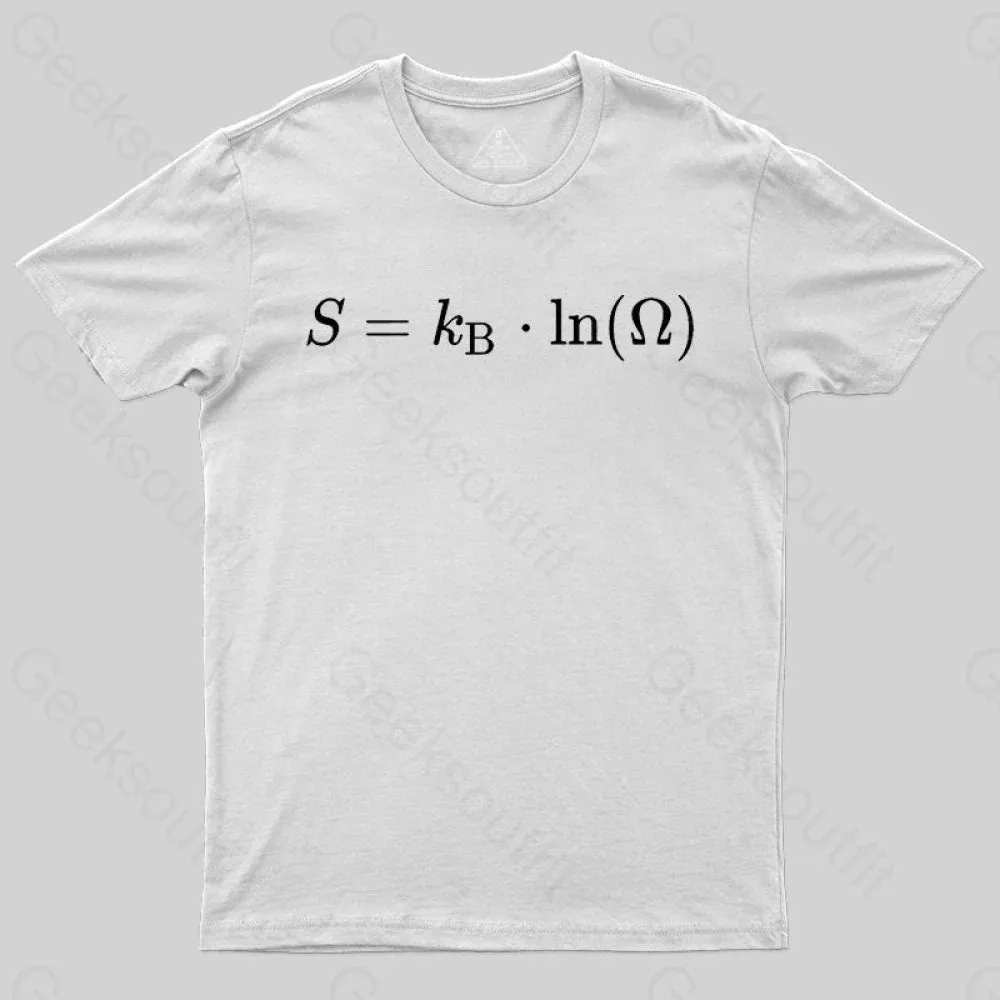 Boltzmann Entropy, statistical physics and thermodynamics T-shirt - Image 2