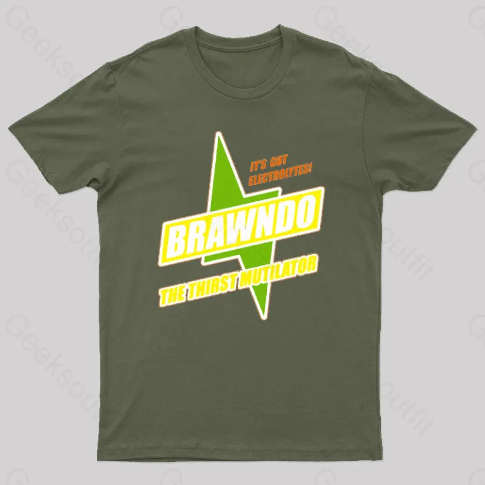Brawndo Geek T-Shirt - Image 4