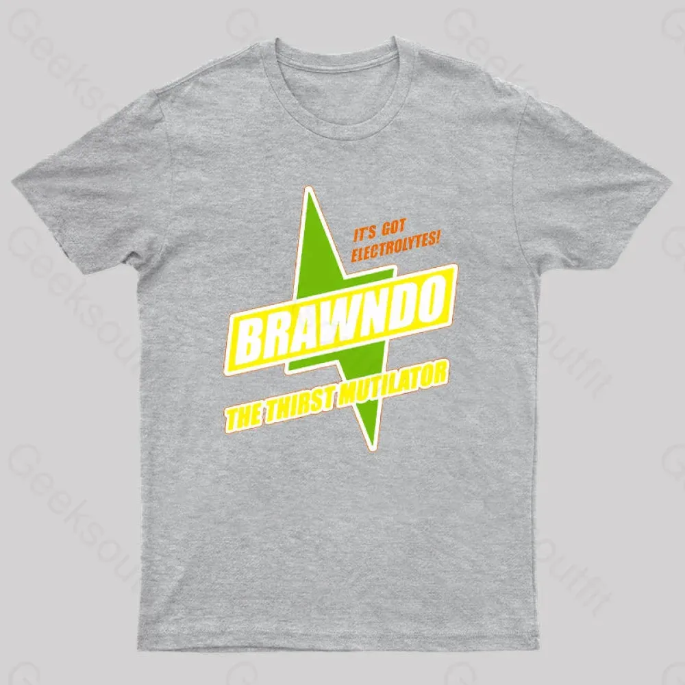 Brawndo Geek T-Shirt - Image 10