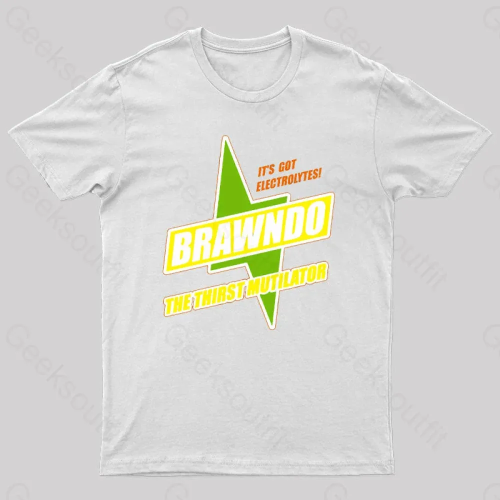 Brawndo Geek T-Shirt - Image 11
