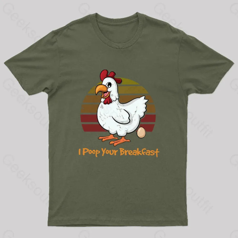 Breakfast Maker Geek T-Shirt - Image 4