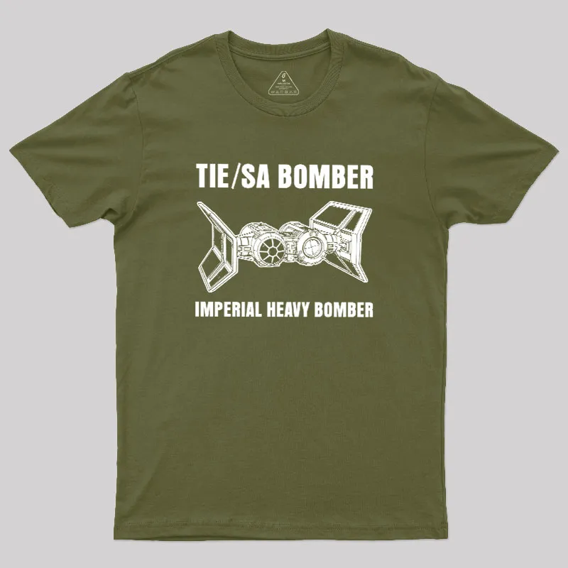 IMPERIAL HEAVY BOMBER Geek T-Shirt - Image 3