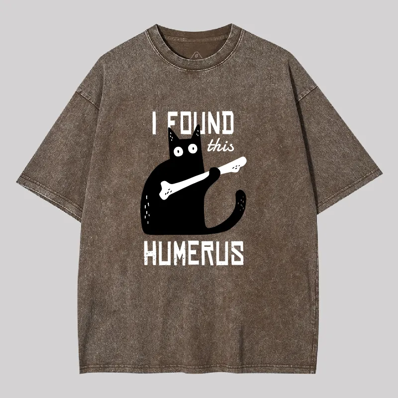 Cat With A Bone Geek Washed T-shirt - Image 3