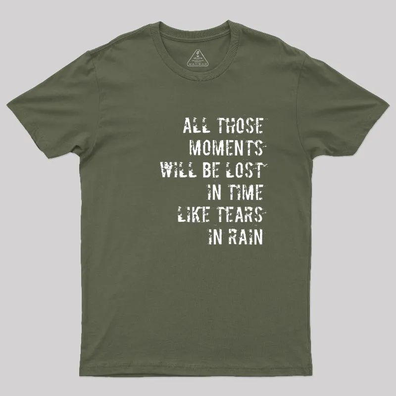 Tears in Rain Geek T-Shirt - Image 3