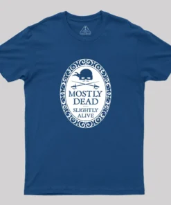 Alternative view of Mostly Dead Geek T-Shirt