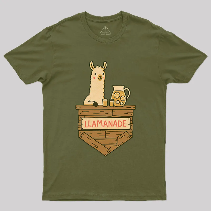 Llamanade Geek T-Shirt - Image 3