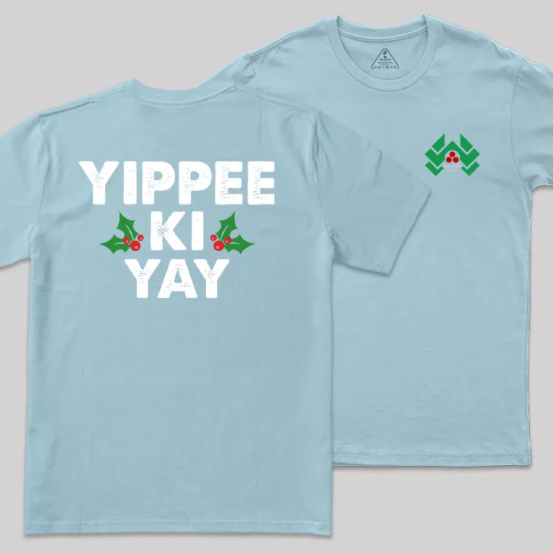 Yippee Ki Yay Front and Back Printed Geek T-Shirt - Image 9