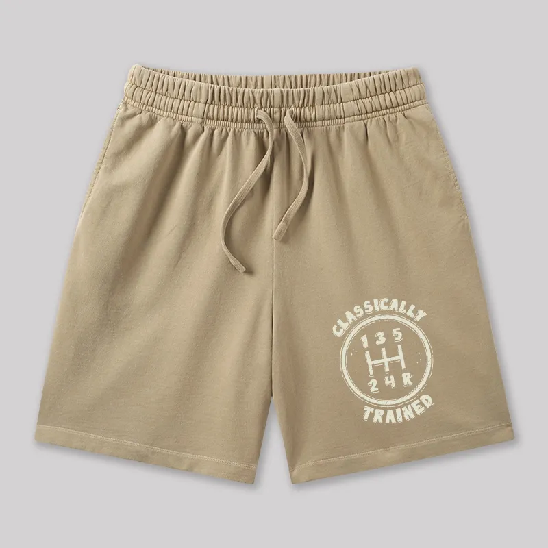 Classically Trained Geeky Washed Shorts - Image 8