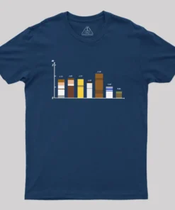 Alternative view of Height Wars Geek T-Shirt