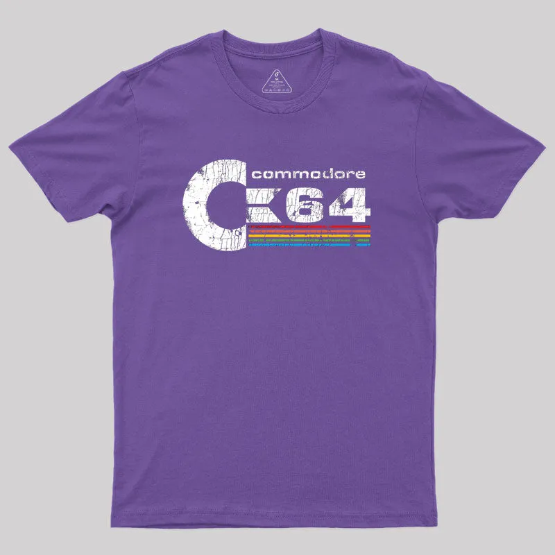 Commodore 64 Vintage Geek T-Shirt - Image 5