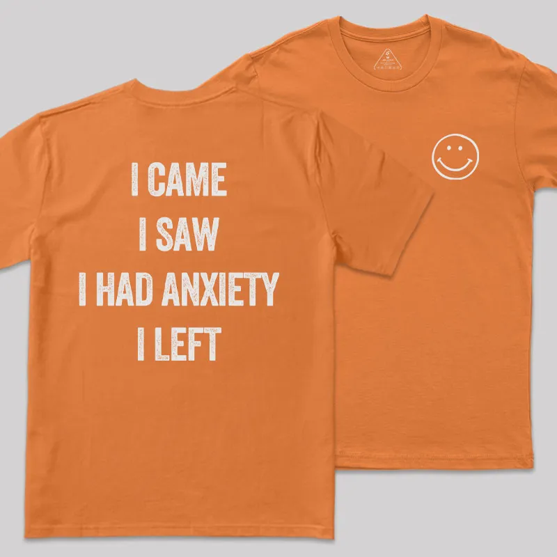 Social Anxiety Chronicles Front and Back Printed Geek T-Shirt - Image 5