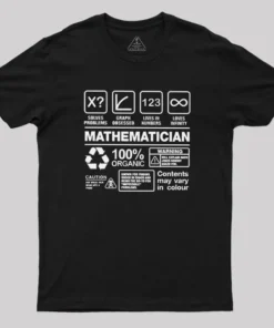 Mathematician Geek T-Shirt