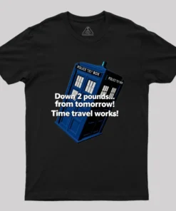 Down 2 Pounds From Tomorrow Geek T-Shirt