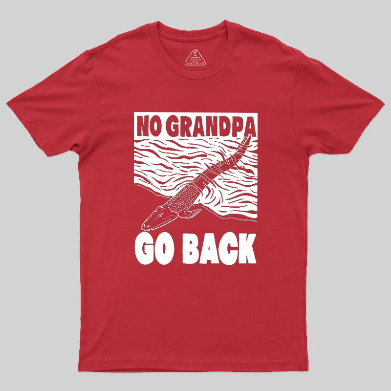 Grandpa Tiktaalik Geek T-Shirt - Image 8