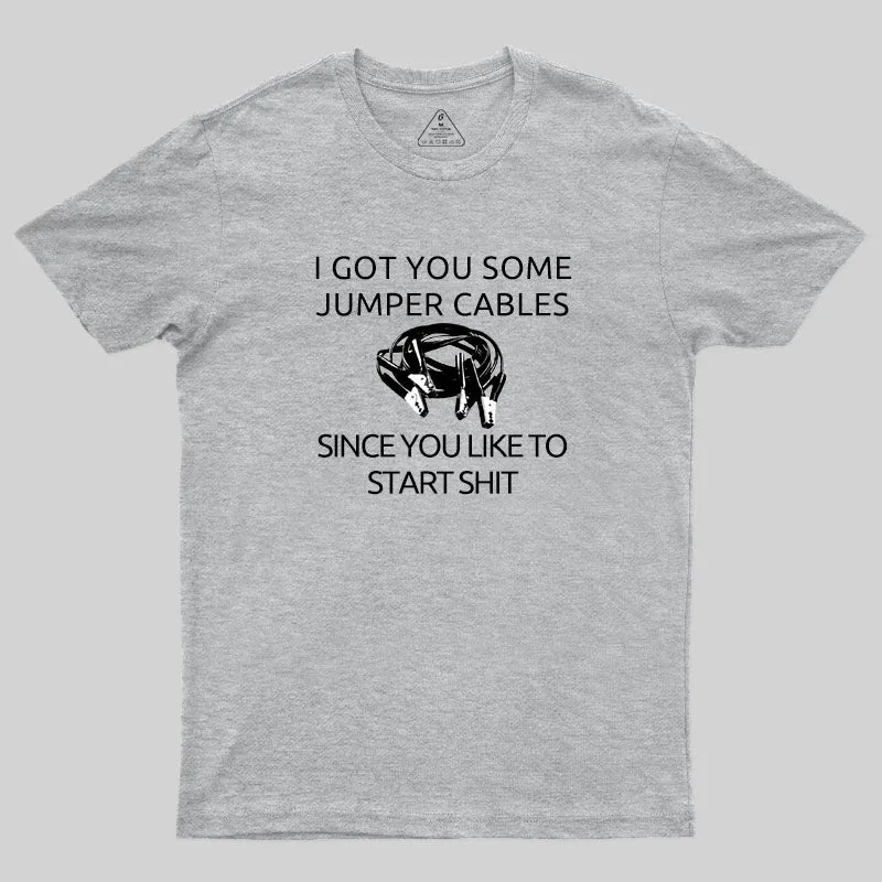 I Got You Some Jumper Cables T-Shirt - Image 9