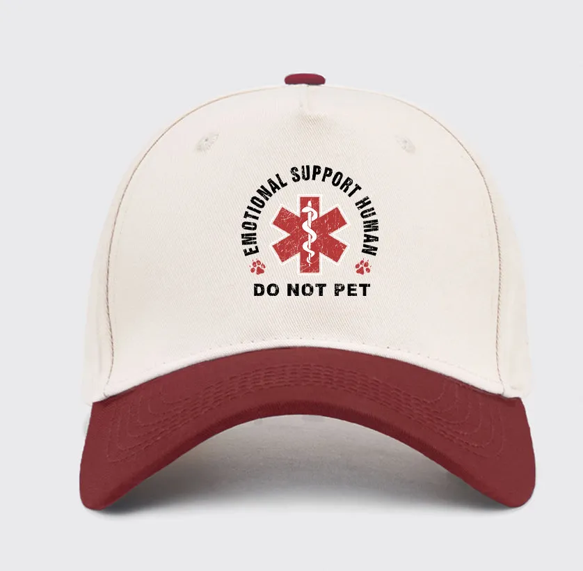 Emotional Support Human Washed Vintage Baseball Cap - Image 8