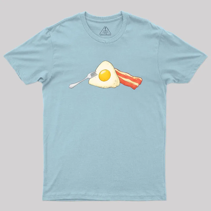 Dark Side of Breakfast Geek T-Shirt - Image 10
