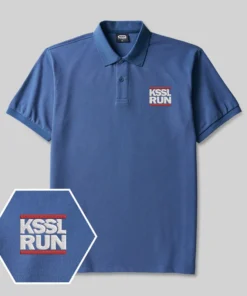 Alternative view of KSSL RUN Geek Embroidered Polo Shirts