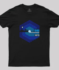 Retro Ice Planet Geek T-Shirt