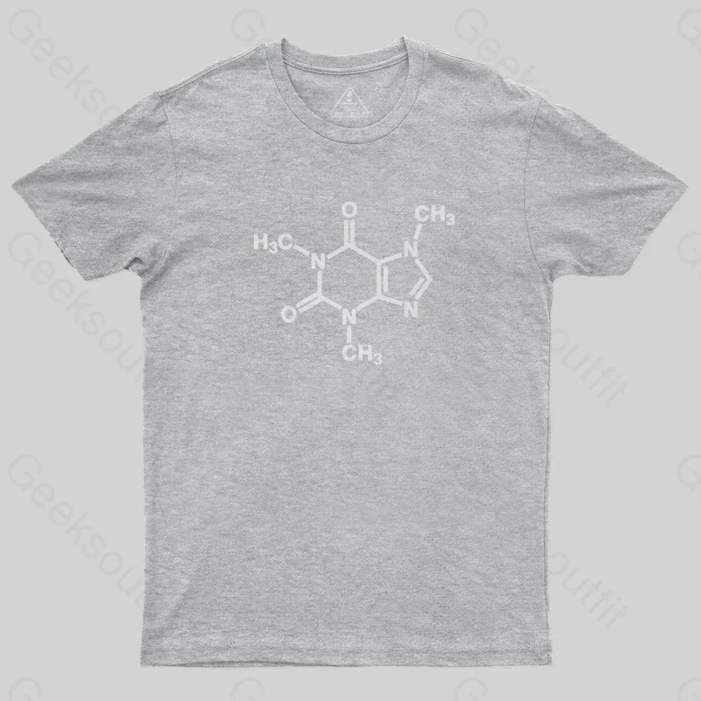 Caffeine Molecule Arm T-Shirt - Image 4