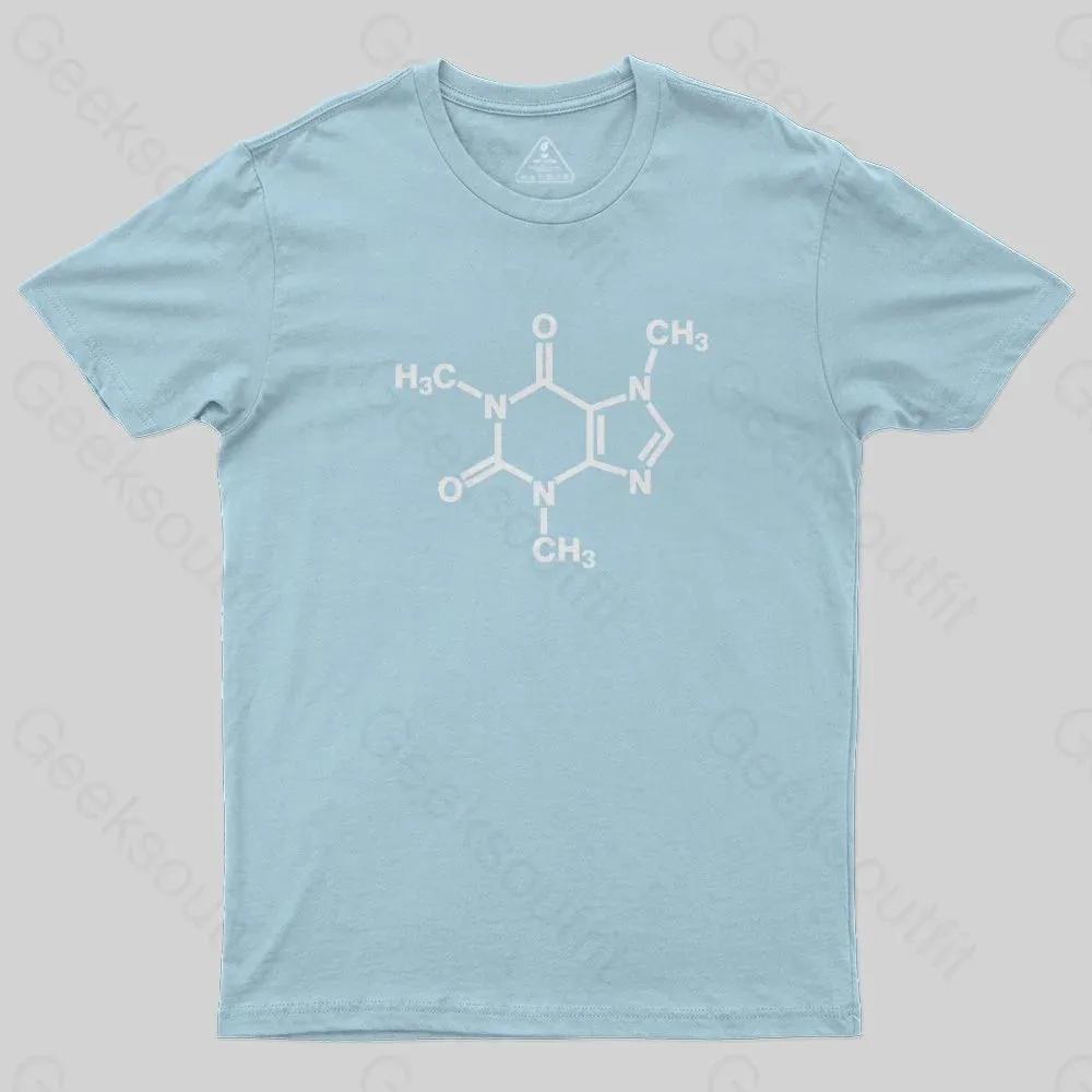 Caffeine Molecule Arm T-Shirt - Image 5