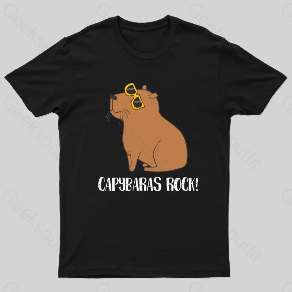 Capybaras Rock! T-Shirt