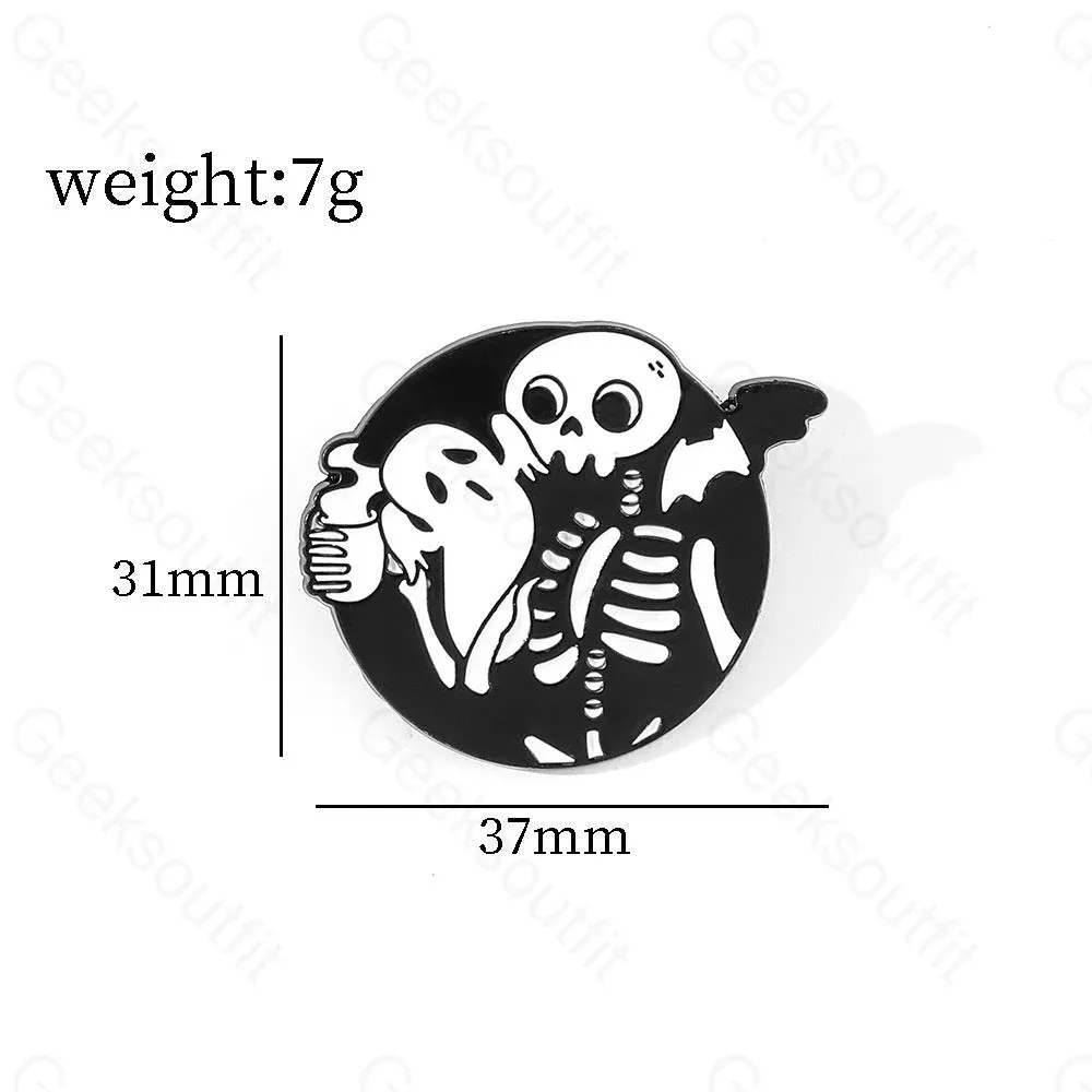 Cartoon Character Halloween Pins - Image 3