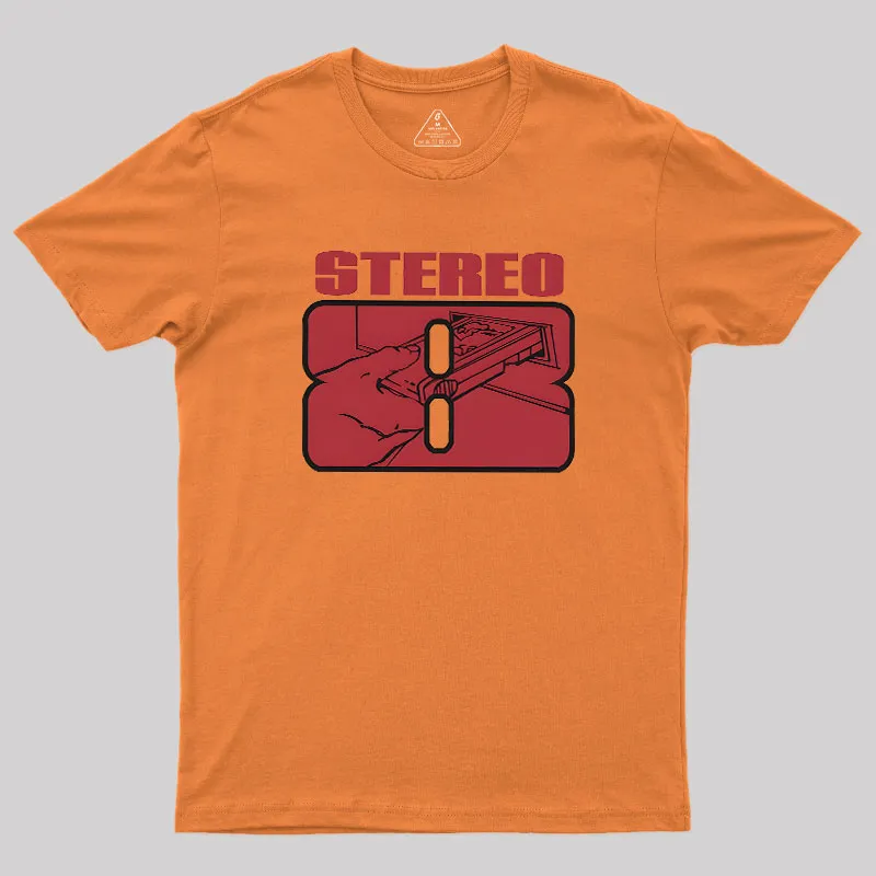 Stereo 8 Geek T-Shirt - Image 6