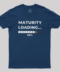 Alternative view of Maturity Loading Geek T-Shirt