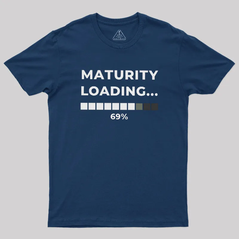 Maturity Loading Geek T-Shirt - Image 2