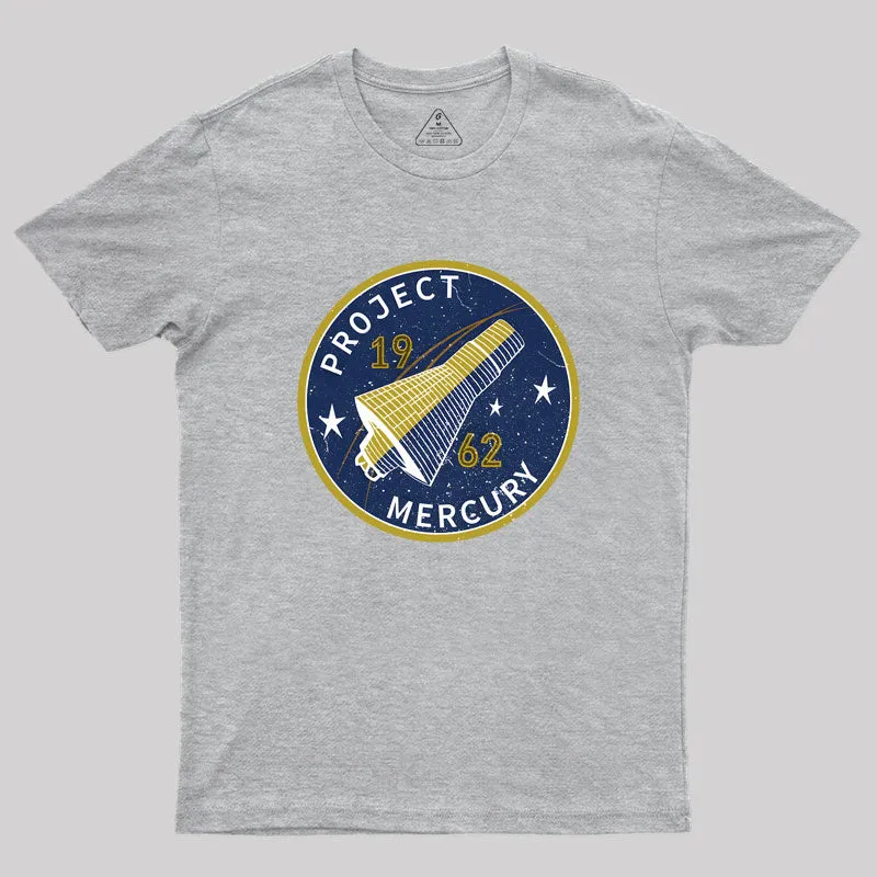 Space Project Mercury Geek T-Shirt - Image 4