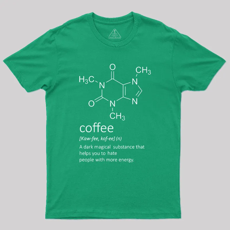 Caffeine Funny Geek T-Shirt - Image 9