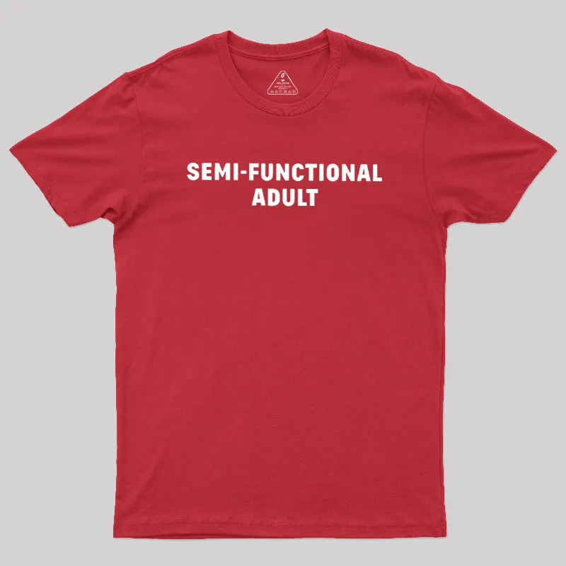 Semi-Functional Adult Geek T-Shirt - Image 7