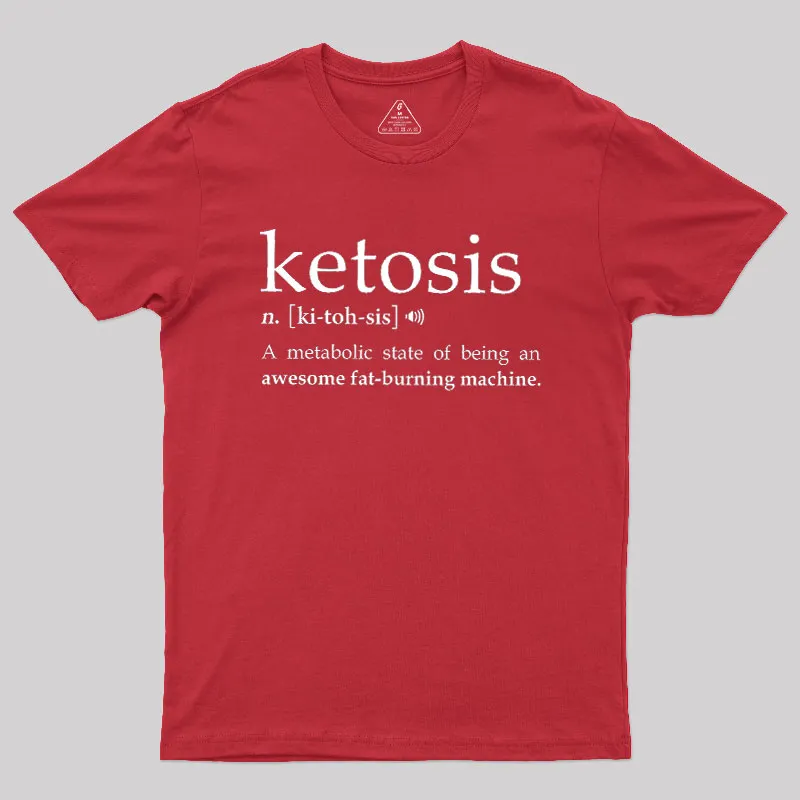 Keto Definition Geek T-Shirt - Image 5