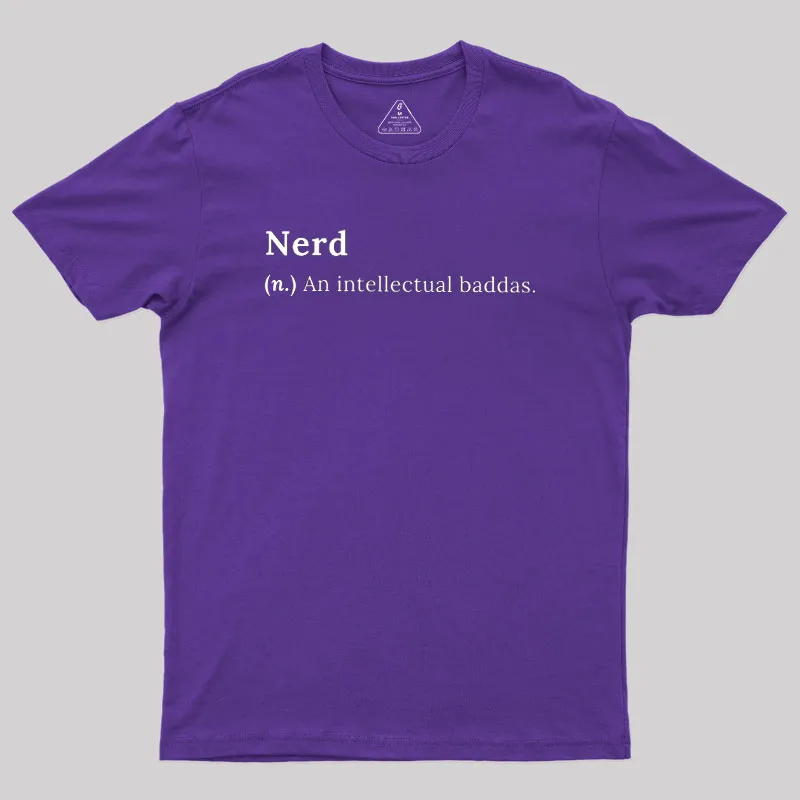 Nerd Definition Geek T-Shirt - Image 8