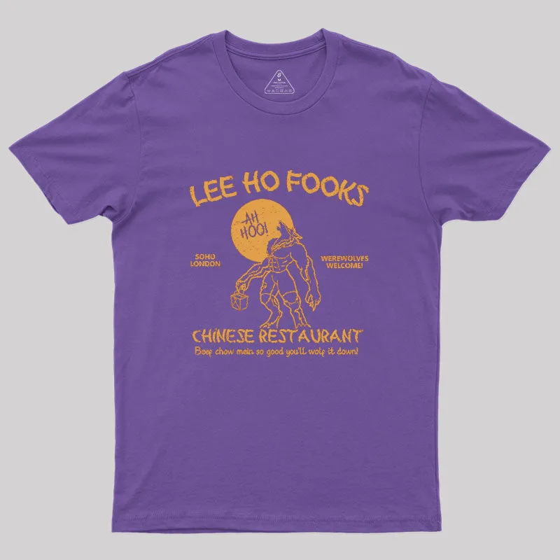 Lee Ho Fooks Chinese Restaurant Geek T-Shirt - Image 5
