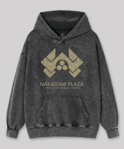 Die Hard Nakatomi Plaza Geek Washed Hoodie